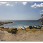 Der Strand einstieg von Boca Simon für die Taucher in Curacao