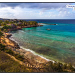 Strand vom Curacao Tauchreiseführer mit Tauchplatzkarte