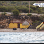 Der Strand nennt sich Playa FOrti und der Tauchplatz heisst Sweet Alice in Westpunt von Curacao zum Tauchen