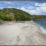 Langer und einsamer Strand in San Juan wird Playa Manzalina genannt und eignet sich wunderbar zum Tauchen in Curacao